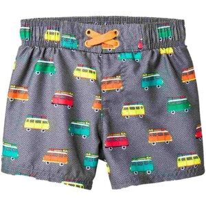 Cat & Jack l Gray Van Print Swim Shorts l Size: 2T